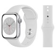 thumbnail image 1 of Correa de silicona para Apple Watch, pulsera de 44mm, 45mm, 49mm, 41mm, 40mm, 42mm, 38mm, 49mm, iwatch series Ultra 7 se 3 4 5 6 8, 1 of 4