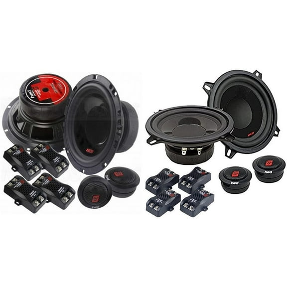 Cerwin-Vega H7525C 5.25″ 360W   H765C 400W 6.5" 2-Way Component Speakers