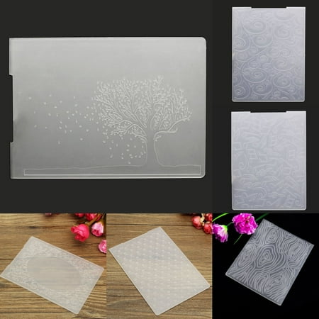 Brass Embossing Template Border (Plastic Embossing Folder Template for Card Making Scrapbooking Album Paper DIY CraftsChristmas Decoration Christmas decor Gift ,Black Friday Big)