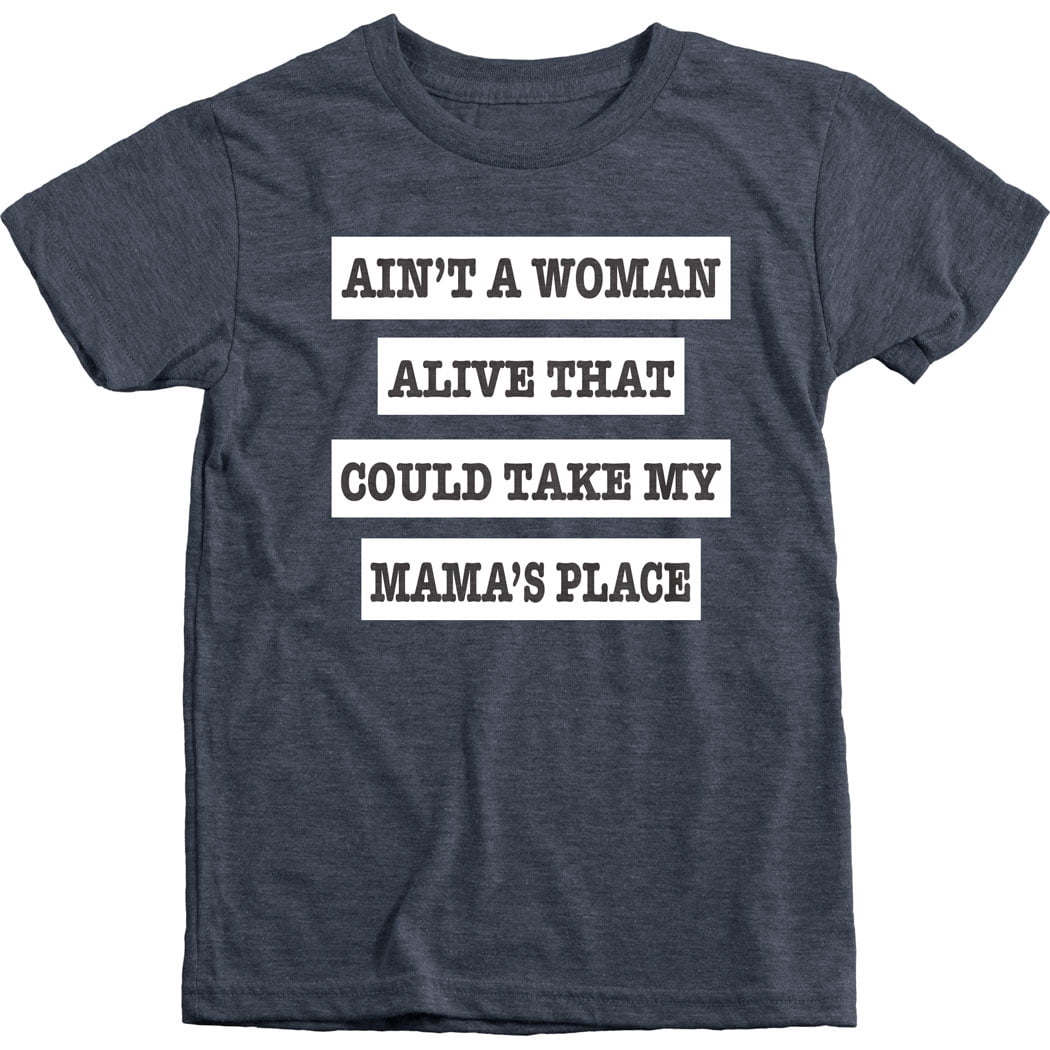 Ain't A Woman Alive Lyrics Kids Tri-blend Crew Neck T-Shirt - Walmart.com