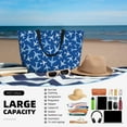 thumbnail image 5 of Sigee Airplanes in the Sky Print Extra Large Waterproof Beach Travel Bag with Zipper - Durable and Versatile for Vacation, Gym, and Daily Use, 5 of 7
