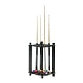 thumbnail image 1 of Regent 28-in Corner Floor Pool Rack for Pool Cues, Balls, and Racking Triangle, includes 4 Drink Holders, 1 of 4