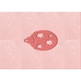 thumbnail image 1 of Ahgly Company Machine Washable Indoor Rectangle Transitional Pastel Red Pink Area Rugs, 3' x 5', 1 of 7