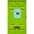 thumbnail image 2 of Caroline's Treasures BB8092DS1216 Llama Q' Ara Blue Check Wall or Door Hanging Prints, 12x16, multicolor, 2 of 2