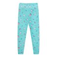 thumbnail image 3 of Pajamas for Kids Toddler Kids Baby Boys Girls Pajamas Long-Sleeve Long Pants Snug-Fit Cotton Pajama Set Cartoon Cute Fashion Personality Print Long Sleeve Top Trousers Outfits Set, 3 of 6