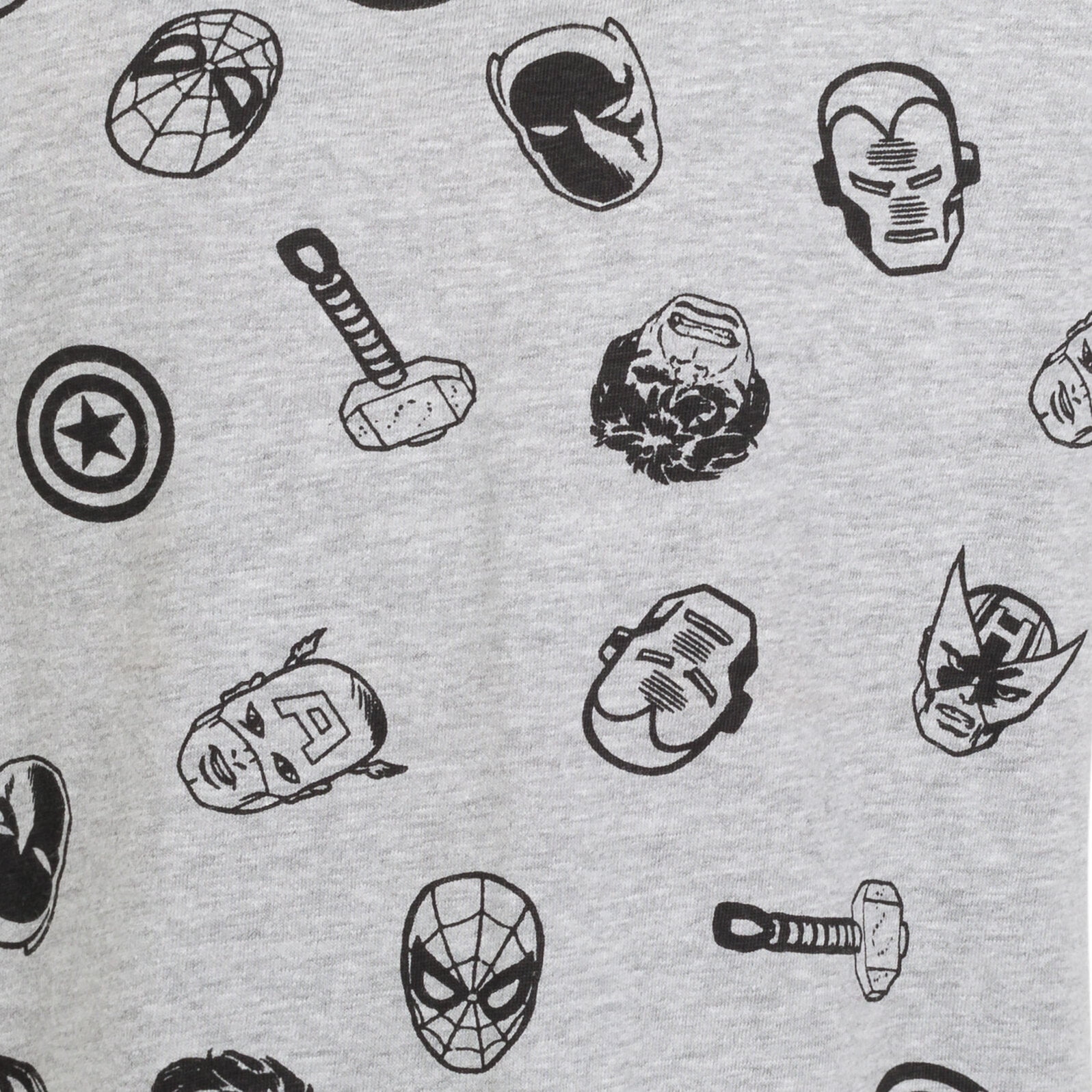 Marvel Avengers Spider-Man Iron Man Thor Toddler Boys 3 Pack T-Shirts Toddler to Big Kid