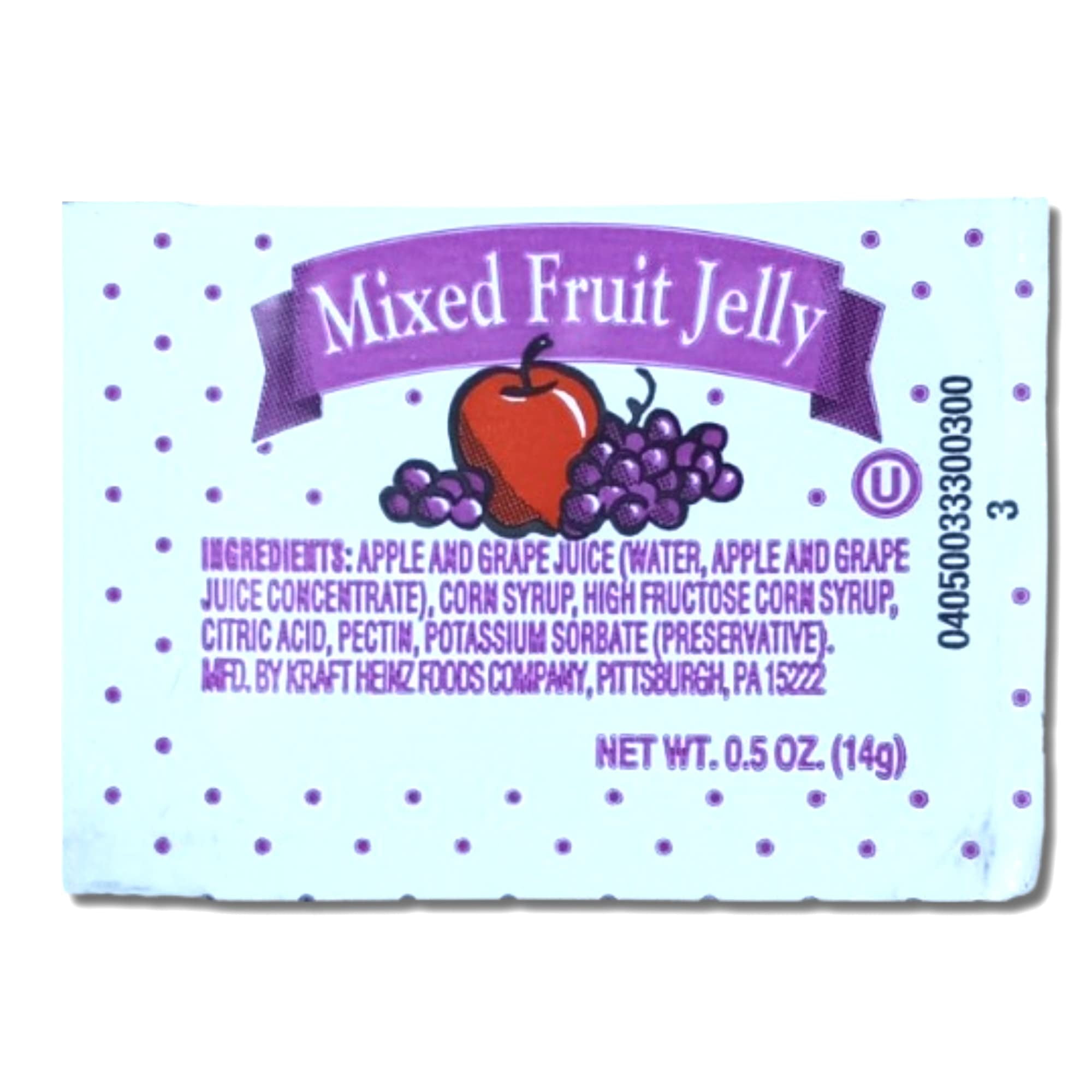 Tribeca Curations Jelly & Jam Bulk Value Pack | .5 Oz Cups | 200 Count (80 Grape, 80 Strawberry, 40 Mixed Fruit)