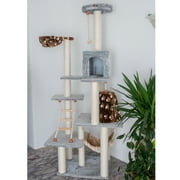Armarkat 78-in Cat Tree & Condo Scratching Post Tower, Gray