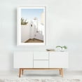 thumbnail image 2 of Sunshower - Marrakesh-Safi Morocco Photography Minimalist Boho Architecture Rustic Desert Travel Poster White Framed Wall Art Print 24 x 36 inches, 2 of 3