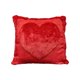 thumbnail image 2 of Funda de cojín decorativa con forma de corazón rojo,suave,de imitación de forro polar,con relieve,para sofá,sillón,regalo de San Valentín,aniversario de boda,decoración del hogar (1 pieza) Rkxzt, 2 of 8