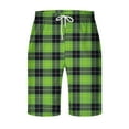 thumbnail image 3 of Miluxas Pajama Shorts Mens Pajama Bottoms for Men Pjs Lounge Sleep Shorts with Pockets Green 20(XXXXXXL), 3 of 4