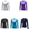 thumbnail image 4 of Minnieouse Camiseta Base Ropa interior térmica Camiseta transpirable de secado rápido Tallas grandes Ropa térmica agradable para la piel para Type2 NO2, 4 of 6