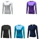 thumbnail image 4 of Qarigey Camiseta Base Ropa interior térmica Camiseta transpirable de secado rápido Tallas grandes Ropa térmica agradable para la piel para Type3 NO3, 4 of 6