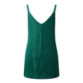 thumbnail image 4 of Daznico Women's Sequin Mini Dress - Sleeveless V-Neck Sling Dress, Comfortable Loose Fit for Night Out/Party, Pure Desire Style,for Size XL, 4 of 5