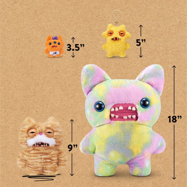 Fuggler Alley Cats 9 inch (Stinkface), Funny Ugly Monster Stuffed