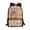 Beige Capybara Print, variant on Fantasy Steam Train 17 Inch School Backpack for Kids, Large Capacity Bookbag with Padded Laptop Compartment, Side Mesh Pockets for Elementary Middle School Daily Use Travel