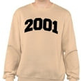thumbnail image 2 of 2001 College Style Sweatshirt Unisex Small Sand, 2 of 5