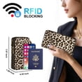 thumbnail image 2 of Duryarhall Large Travel Clutch Purse RFID Blocking Cellphone Wristlet Wallet For Women, 2 of 5