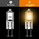 thumbnail image 4 of 40 Piezas Bombillas Halógenas G4 20 w 12 V Bombillas Halógenas de 2 para Iluminación de Cocina, Luces de Señal, Pista, 4 of 5