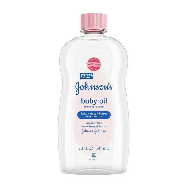 JOHNSON'S Baby Oil Original 20 oz,3 packs