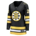 thumbnail image 2 of Women's Fanatics Elias Lindholm Black Boston Bruins Home Breakaway Player Jersey, 2 of 3