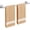 Brushed Nickel, variant on Fil-Fresh Brushed Gold Towel Bar, 11-Inch Wall Mounted Towel Rack, Heavy Duty Stainless Steel Towel Holder, Rustproof Bath Towel Rod for Bathroom, Home & Apartment Essentials