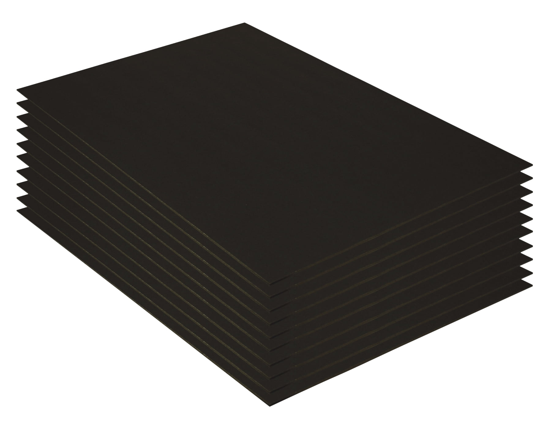 Pacon Acid-Free Foam Board, 20 x 30 Inches, 3/16 Inch Thickness, Black,  Pack of 10 