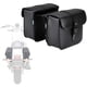 thumbnail image 2 of Bolsas Para Sillín De Motocicleta, Bolsa Lateral De Cuero Pu Para Motocicleta, Bolsa De Almacenamiento Negra Para Motocicleta, Bolsa De Equipaje De Cuero Para Motocicleta Izquierda Y Derecha 1 Par Scienceny VI007116-00, 2 of 5