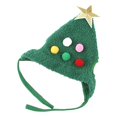 thumbnail image 2 of Eoperou Pet Hat with Elastic Rope All-matched Warm Dogs Knitted Christmas Hat Pet Supplies, 2 of 8