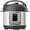 silver, variant on Beddle Electric Pressure Cooker 6 Quart Instant Cooker Multi-Function Rice Cooker, Slow Cooker, Steamer & Stainless Steel Pot