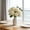 Blanc, variante sur Fleurs d'Oeillet Artificielles Multicolores, 1 Pce Bouquet en Plastique Déco Maison, Fleurs Factices Réalistes de 11,8 Pouces pour Centre de Table, Arrangement de Vase