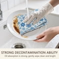 thumbnail image 5 of 2 Pcs Funny Kitchen Towels,Blue Christmas Snowflake Pattern Microfiber Dish Towels,Kitchen Tea Towels,Kitchen Towel Set (18" X 26"), 5 of 7