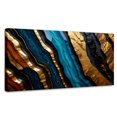 thumbnail image 1 of Cuadro Decorativo Canvas Abstracto Cascadas Turquesa 120x60 Canvas Revolution, 1 of 3