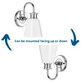 thumbnail image 5 of Progress Lighting Ashford 1-Light Brushed Nickel Opal Glass Farmhouse Bath Vanity Light, 5 of 6