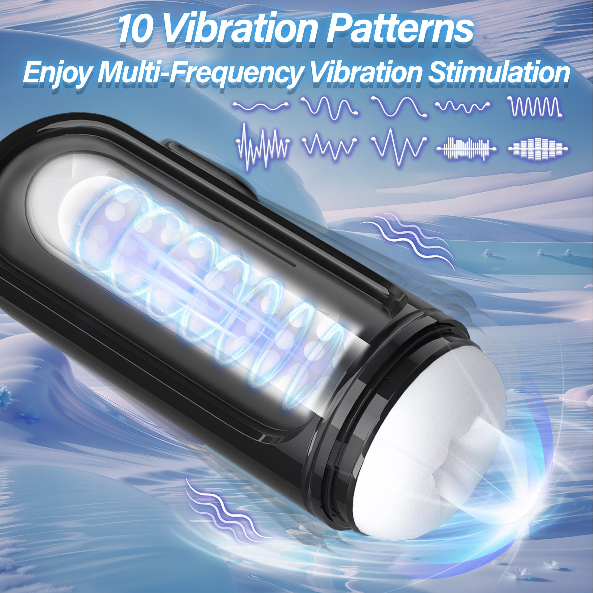 AYIYUN Automatic Male Masturbators Sex Toys with 2 Motors 10 Powerful  Vibrating Modes, APP Remote Control Stroker Masturbation Adult Toy for Men  - Walmart.com