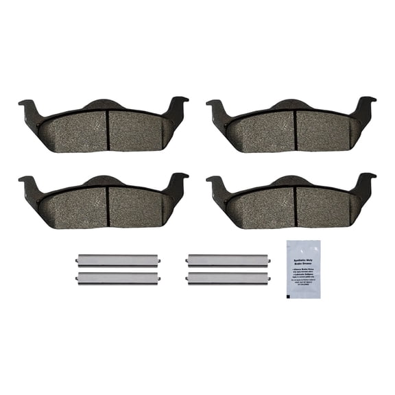 HUSCH Rear Ceramic Brake Pads Kit D1012 Fit For Ford F-150 2004-2011, For Lincoln Mark LT 2006-2008