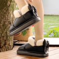 thumbnail image 7 of Bnwani Boots for Women,Winter Boots,Non-slip,Slip-on,Warm,Round Toe,Black,40(US:7.5-7.5), 7 of 7