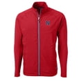 thumbnail image 2 of Men's Cutter & Buck  Red Nashville Sounds Adapt Eco Knit Hybrid Recycled Full-Zip Jacket, 2 of 3