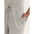 thumbnail image 5 of Joyspun Women’s Sleepwear Long Knit Pajama Pants, 29'' Inseam, Sizes S-3X, 5 of 6