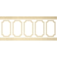 thumbnail image 6 of Ekena millwork 94 1/2"L (Adjustable 40"H to 44"H) Ashford Scalloped Panel Traditional Wainscot Paneling Kit, 6 of 10