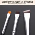 thumbnail image 3 of 15Pcs No LOGO Professional Makeup Brushes Set Natural Synthetic Hair Eye Shadow Eyebrow Blending Eyeliner Make up Tools E15 Without LOGO, 3 of 6
