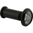 thumbnail image 1 of unique UDoor Viewer, 200 Degree, UL Listed, Matte Black Finish, Solid Brass, 9/16 In., 1 of 5