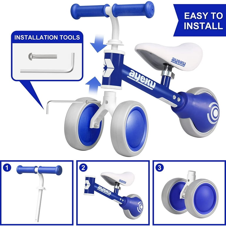 iRerts Baby Balance Bike for 1 Year Old Boys Girls Toddler