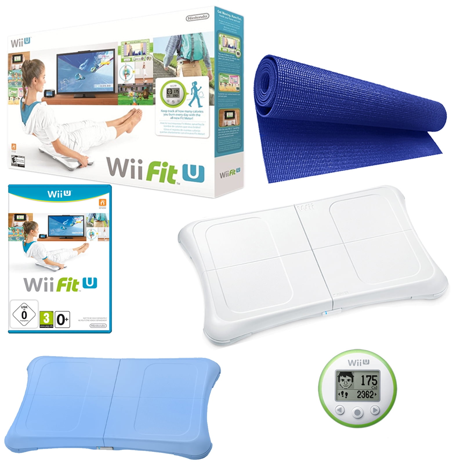 Wii Fit U Bundle with Accessories Blue