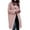 Pink, variant on Lindreshi Sweaters for Women Trendy Clearance Women's Medium Length Cardigan Knitted Sweater Jacket