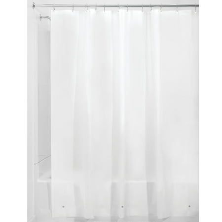 Interdesign Peva 3 Gauge Shower Curtain Liner X Long 72 96 Interdesign Peva 3 Gauge Shower Curtain Liner X Long 72 96 Frost Com
