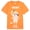 Frisky Peach, variant on Men's Short Sleeve T-Shirt Uncle Rad Light Blue