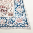 thumbnail image 4 of SAFAVIEH Arizona Robina Oriental Machine Washable Runner Rug, Red/Navy, 2'6" x 12', 4 of 7