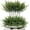 Green, variant on 12 artificial fern plants, outdoor artificial green fern plants, green decorations for garden porch and courtyard (12, green)