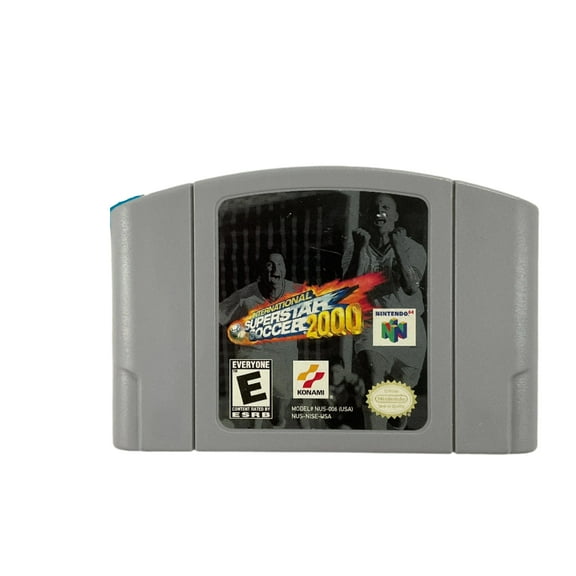 International Superstar Soccer 2000 - N64 Video Game for Nintendo 64